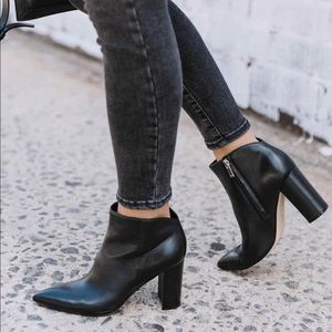 🍁Marc Fisher Unno Leather Booties🍁